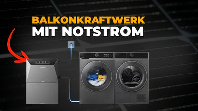 Balkonkraftwerk mit Notstrom