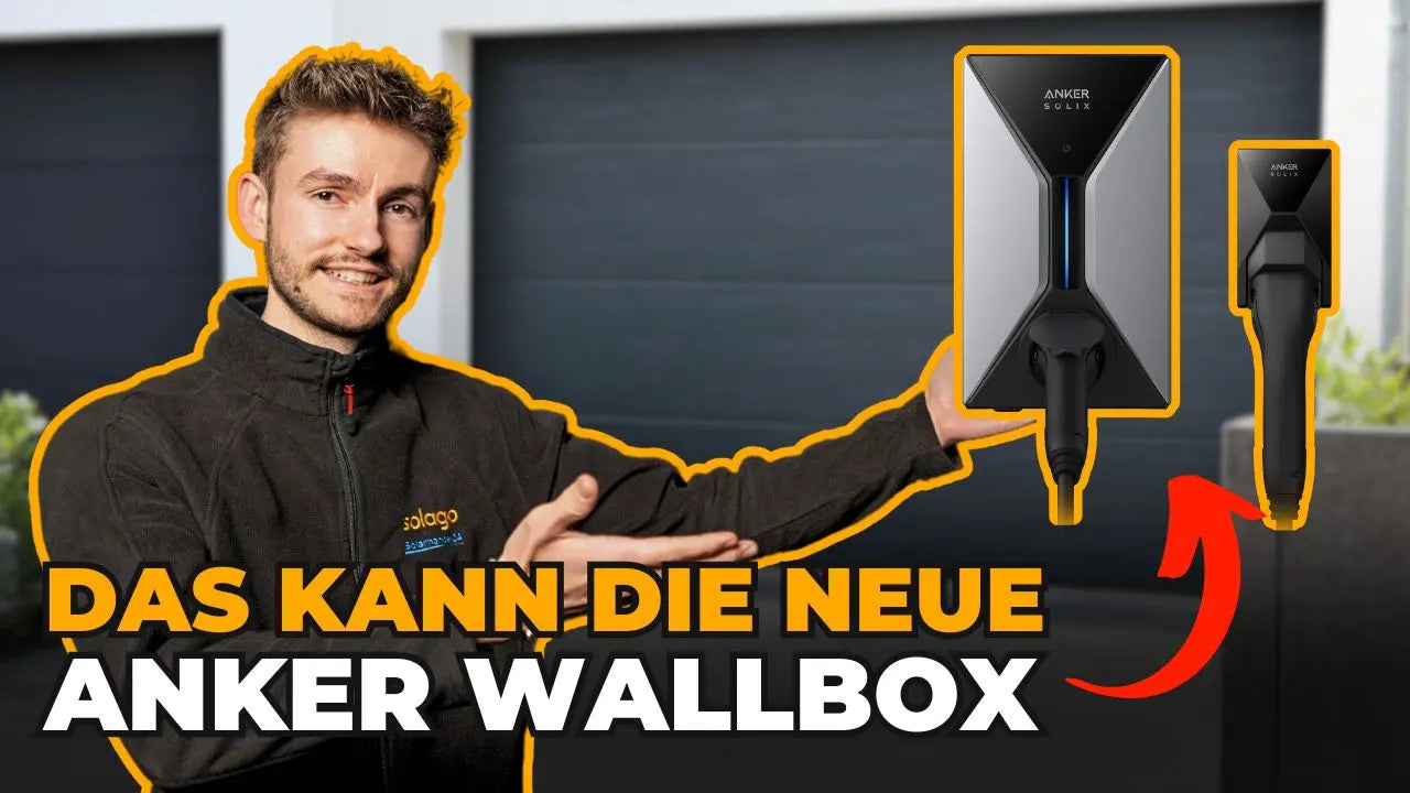 Solago-Experte präsentiert neue Anker Solix Wallbox – Erfahrungsbericht und Test der E-Auto-Ladestation - Thumbnail vom YouTube Video der Solar Akademie