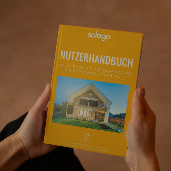 Balkonkraftwerk Montage Nutzerhandbuch