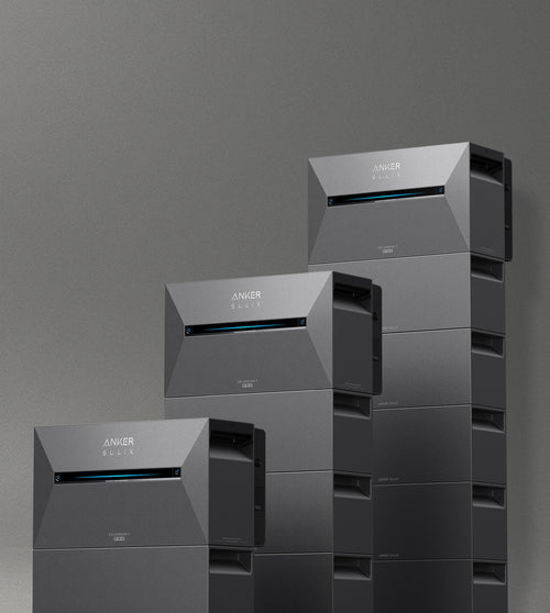 Anker Solix 3 Pro Balkonspeicher in verschiedenen Größen – modulare Batteriespeicher-Einheiten für Balkonkraftwerk
