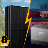 Komplettset Anker-Speicher PowerDock 8-Module
