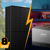 Komplettset Anker-Speicher PowerDock 8-Module