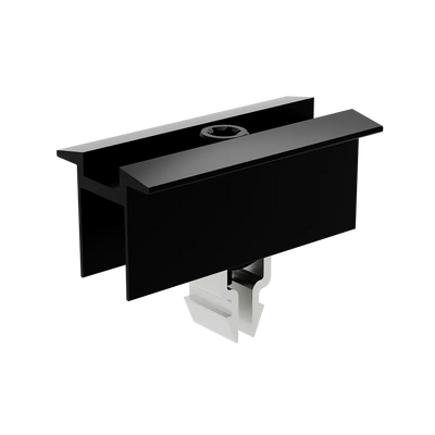 Mittelklemme Klick System schwarz, eloxiert - 30 mm