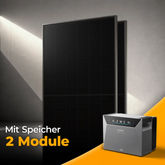 Balkonkraftwerk 1000W/800W mit Speicher Anker SOLIX 4 Pro - Set