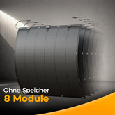 Coverbild - Balkonkraftwerk 1800W Flexmodul ohne Speicher - Komplettset